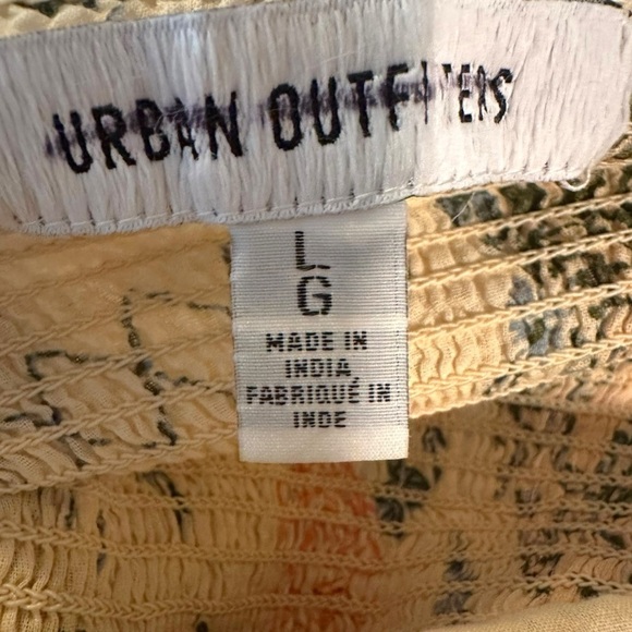 Urban Outfitters Spring Fairy Festival Hanky Hem Halter Mini Dress Large NEW - Picture 10 of 12